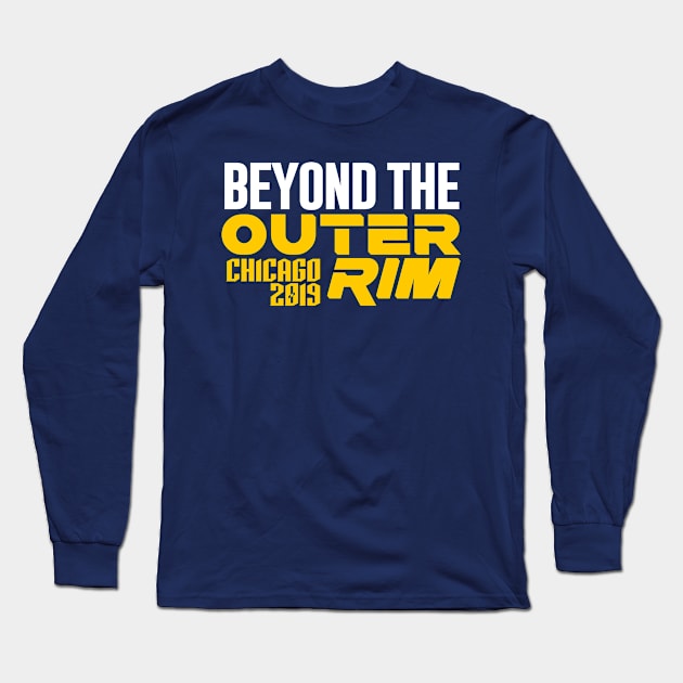 Beyond the Outer Rim - Chicago 2019 Long Sleeve T-Shirt by CinemaShelf